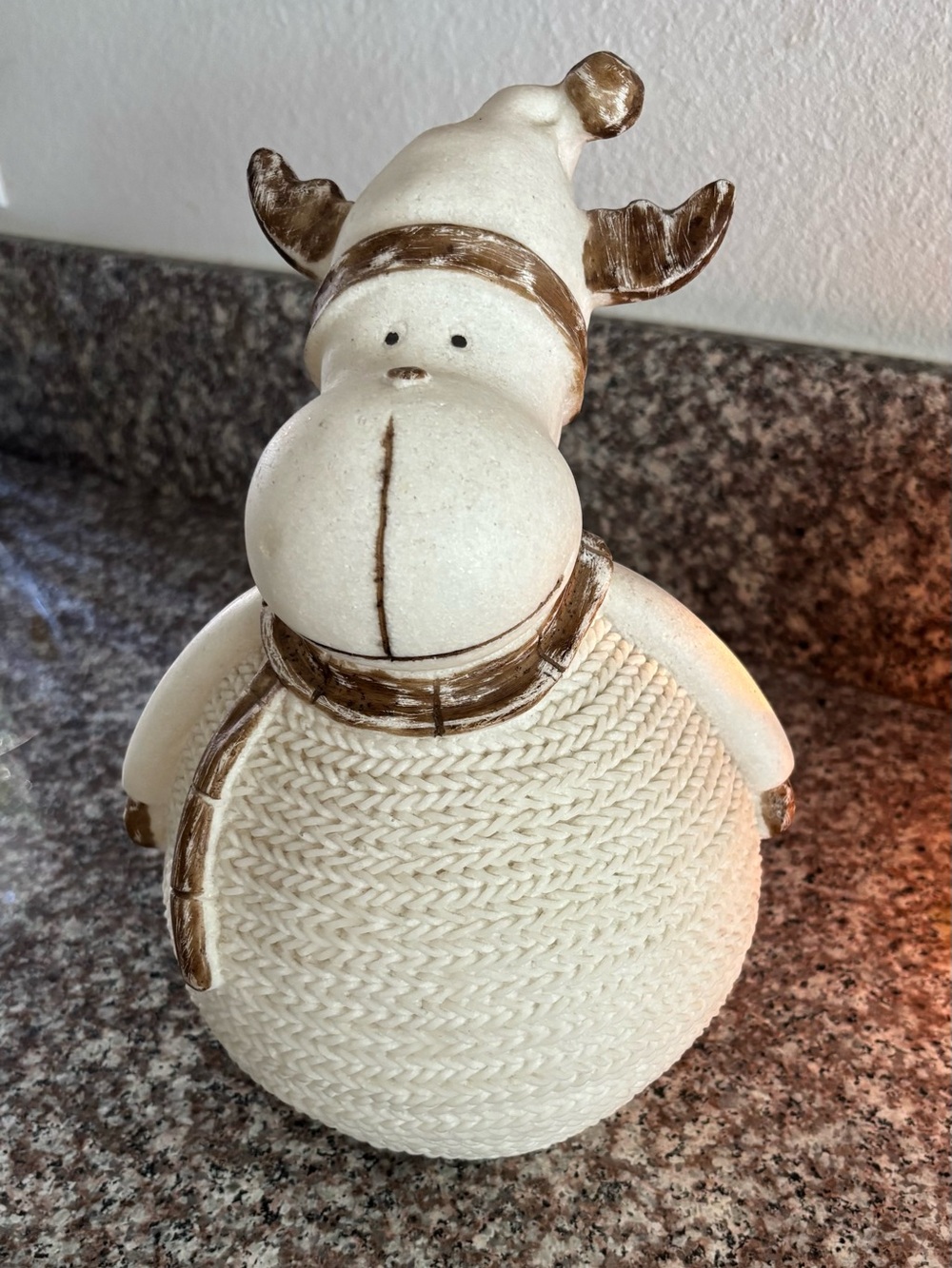 QVC Festive White and Brown Holiday Decor or changes colors